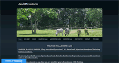 Desktop Screenshot of jandbminifarm.com